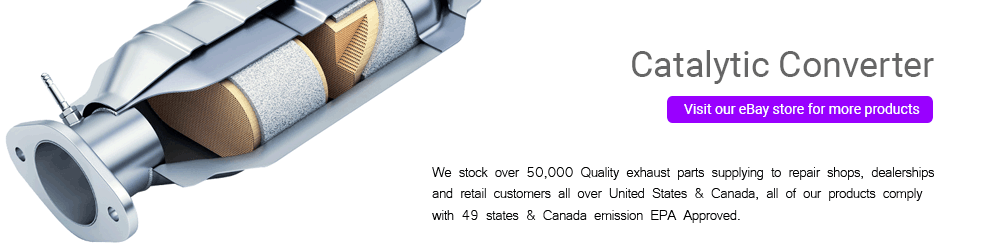 Catalytic converter, Exhaust Flex Pipes & Accessories
